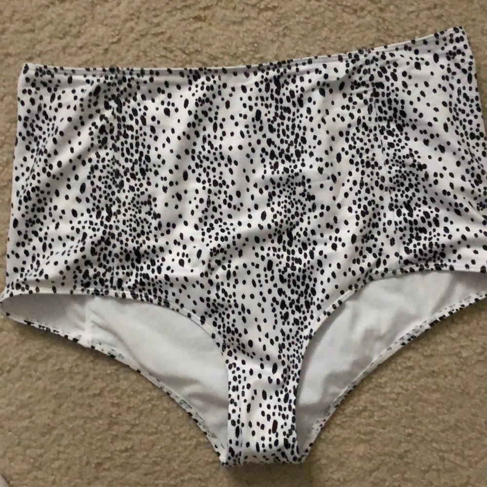 Kortni Jeane high waist bikini bottoms